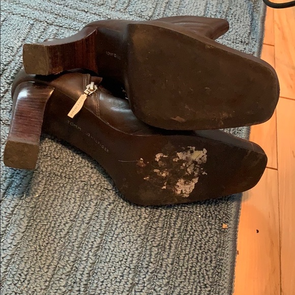 Tommy Hilfiger Brown Boots - Picture 3 of 7